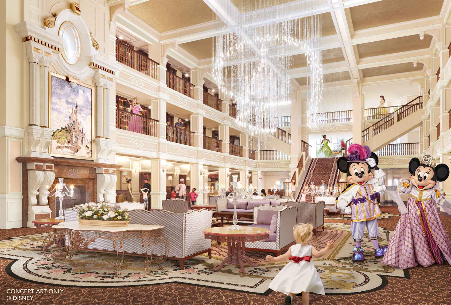Dans les coulisses du Disneyland Hôtel une réouverture royale pour un hôtel de conte de fées